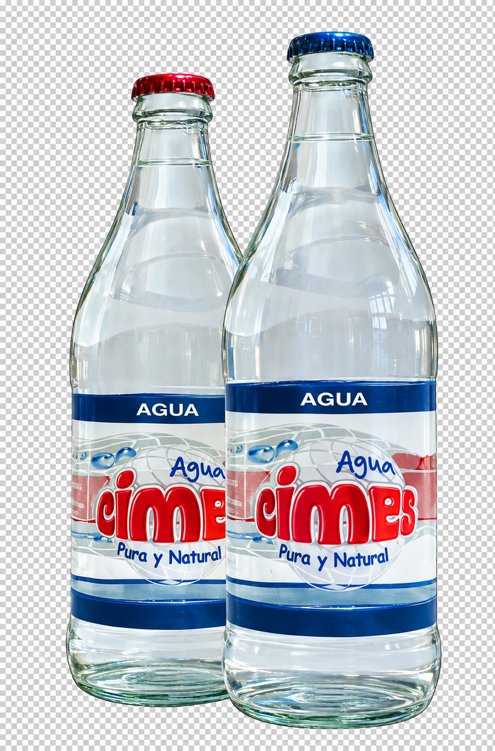 Botellas de agua CIMES de medio litro